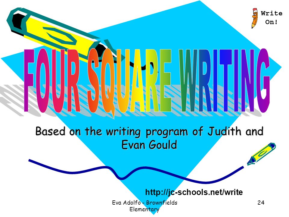 Elementary writing programs